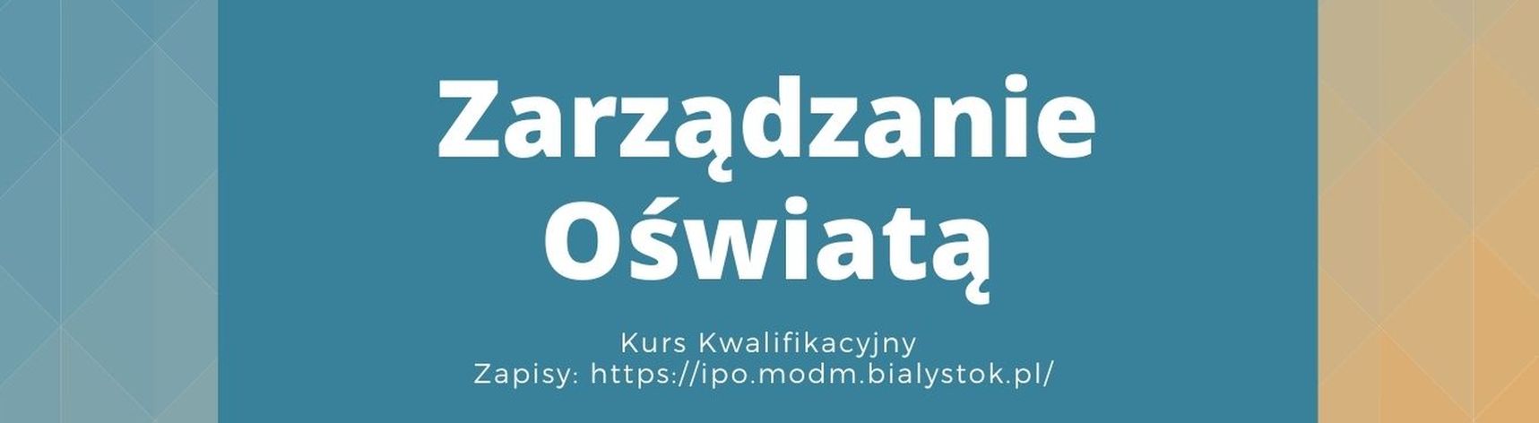 Zarzadzanie oswiata